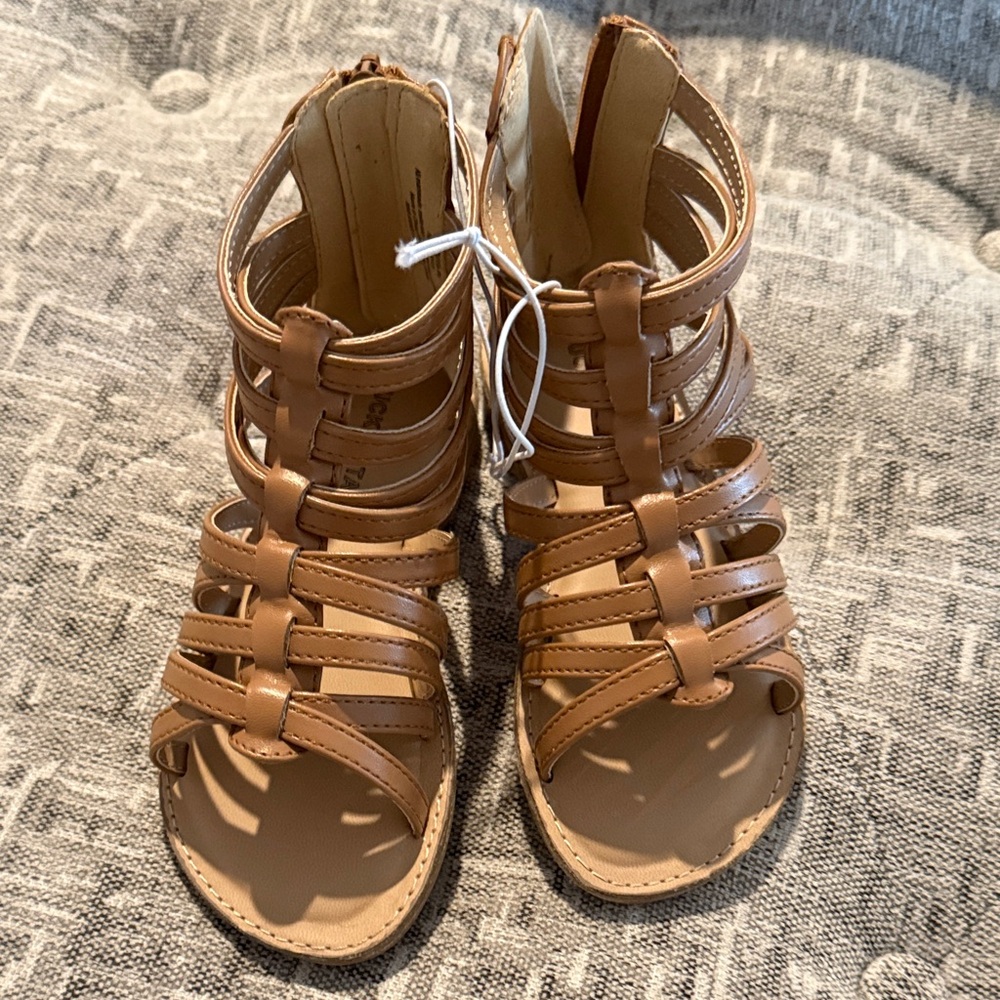 Tucker + Tate Brown Strappy Sandals